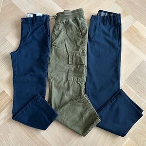 Boys LOT of Uniform & Cargo Pants Old Navy Gap Izod